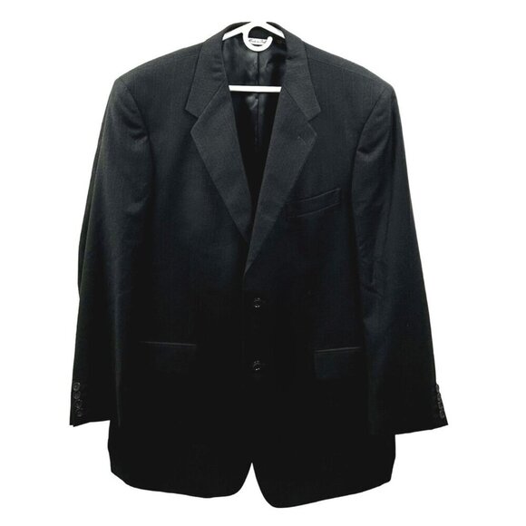 Ceserani Men’s Wool Pinstripe Blazer - 46R - Super 100s - Made in Italy - Picture 1 of 11